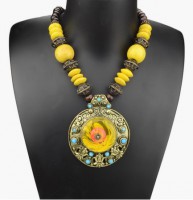 Maxi Colar vintage "Big Sun"